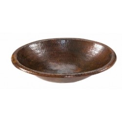 Premier Copper Bathroom Sink - 5" H - LO17RDB