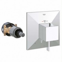 GrohFlex Allure Brilliant Dual Function Thermostatic Trim with Control Module 19 794 000