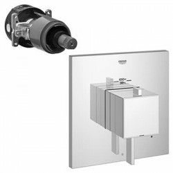 Grohflex Cosmo Square Single Function Thermostatic Trim With Control Module 19 926 000