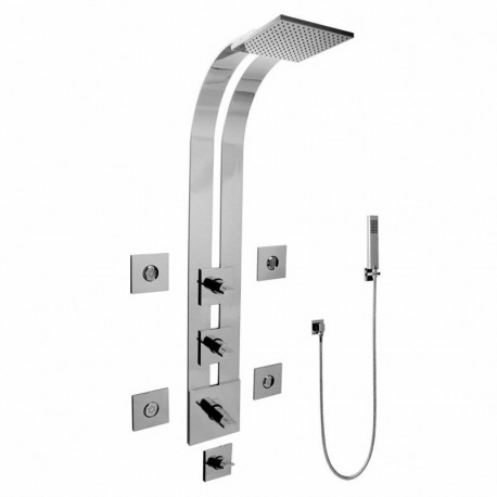 Targa Thermostatic Ski Shower System GE1.120A-C14S