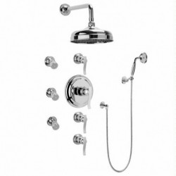 Bali Thermostatic Shower Sysytem GA1.222B-LM20S-