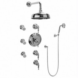 Lauren Thermostatic Shower System GA1.222B-LM22S