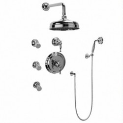 Lauren Thermostatic Shower System with Diverter GA5.222B-LM22S