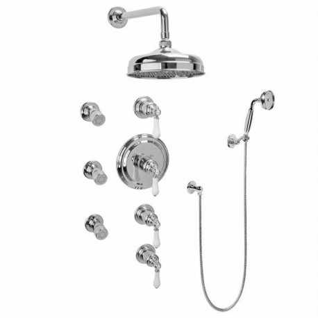 Nantucket Thermostatic Shower System GA1.222B