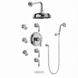 Nantucket Thermostatic Shower System GA1.222B