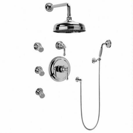 Nantucket Thermostatic Shower System with Diverter GA5.222B