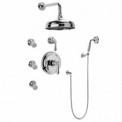 Nantucket Thermostatic Shower System with Diverter GA5.222B