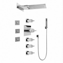 Aqua-Sense Full Square Thermostatic Shower System GH1.123A