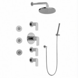 Sento Full Thermostatic Shower System with Diverter Valve GB5.122A-LM42S