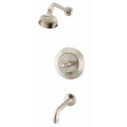 Victorian 1/2" Thermo. Valve and Trim with Intengral Stops, 2 Volume Controls 20-387N1-20