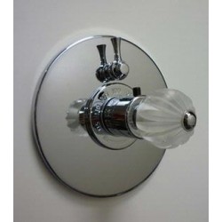 Cristalsinn 1/2" Thermo. Valve & Trim with Integral Stops, 1 Volume Control 26-386N2