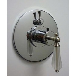 Chateau 1/2" Thermo. Valve and Trim with Integral Stops, 1 Volume Control 28-386N2