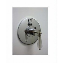 Colisee Crystal 1/2" Thermo. Valve and Trim with Integral Stops, 1 Volume Control 88-386N2