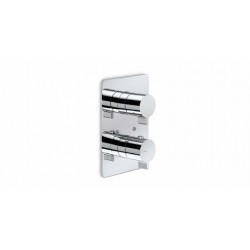 Newform X-Light Thermostatic Trim with Volume control and Diverter 65764E-CH