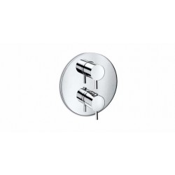 Newform X-Trend Thermostatic Trim with Volume control and Diverter 62264E-CH