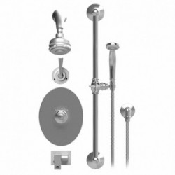 Jasmin Temperature Control Tub & Shower Set 26JSL