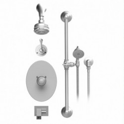 Flemish Temperature Control Tub & Shower Set 26FML