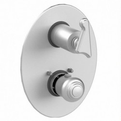 Jasmin Temperature Control Valve with Built-In Stops & Two Way Diverter with Shutoff 2QJSS