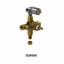 Flemish Temperature Control Valve with Built-In Stops & Two Way Diverter with Shutoff 2QFMC