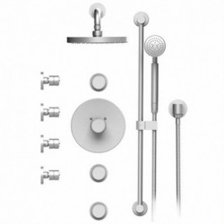 H2O Temperature Control Shower Set 46HOR