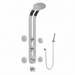 M.E 25 Thermostatic Ski Shower System GD1.120A-LM37S