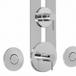 M.E 25 Thermostatic Ski Shower System GD1.120A-LM37S