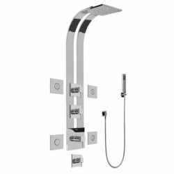Qubic Tre Thermostatic Ski Shower System GE1.120A-LM39S