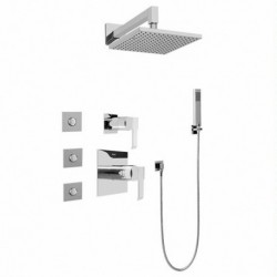 Qubic Thermostatic System w/ Diverter GC5.122A-LM38S