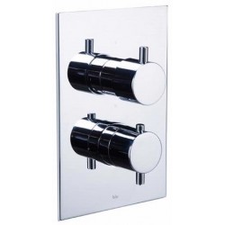 Pure 2 In-wall Thermostatic Mixer with 3 Port Combination Diverter TSP934