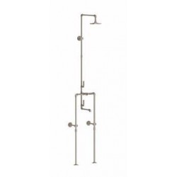 Elan Vital38 Contemporary Thermostatic Exposed Floor Tub/Shower System 38-3.1FLTHRM-EV4