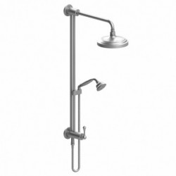 Flemish Shower Bar with Inlet at Shower Head 4UFM2