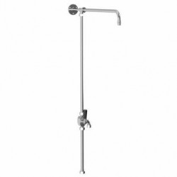 Lefroy Brooks, Classic 1900, Riser Kit with Black Lever Diverter to Suit Exposed Valves  CB-4622