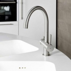 MGS Designs Vela Dual Flow Single Hole Mixer - VELDF