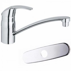 Eurosmart Cosmopolitan Kitchen Centerset with Swivel Spout 31133001