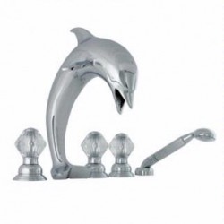 Dolphin Deck Set With Hand Shower DOT21H14E7A