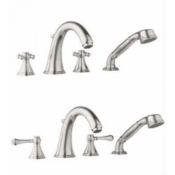 Geneva Roman Tub Filler w/ Handshower 25 506