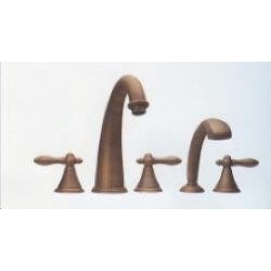 Kriss V Roman tub filler with hand held shower- 2255JZ