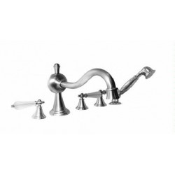Claridge Deck Tub Set w/Deck Diverter w/ Hand Shower 03-403-28