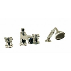 Windsor Deck Tub Set with Diverter in Spout with Hand Shower 08-402