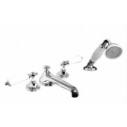 Covington Deck Tub Set with Diverter in Spout with Hand Shower 12-402-33