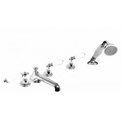 Covington Deck Tub Set with Deck Diverter with Hand Shower 12-403-33