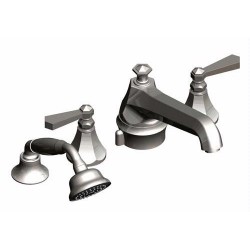 Hexis Four Piece Roman Tub Filler with Hand Held Shower 5HHXL