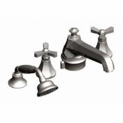 Hexis Four Piece Roman Tub Filler with Hand Held Shower 5HHXC