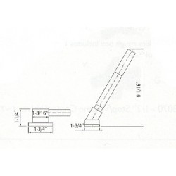 Qubic Tre Roman Tub Set G-6251-LM39B