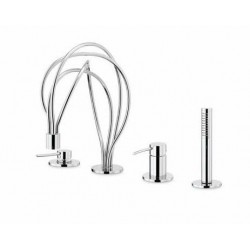 Newform Morpho Tub Filler With Handshower 61882C-CH