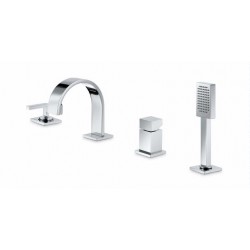 Newform Egon Tub Filler With Handshower 63896C-CH