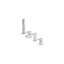 Newforn Ergo-Q Tub Filler With Handshower 66482-CH