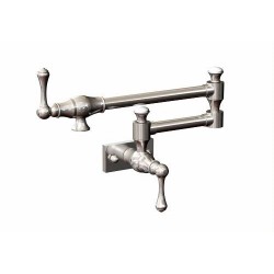 Flemish Wall Mount Pot Filler - 8EFML