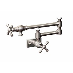 Flemish Wall Mount Pot Filler - 8EFMC