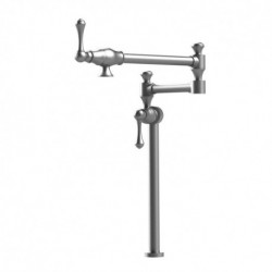 Flemish Deck Mount Pot Filler - 8HFML